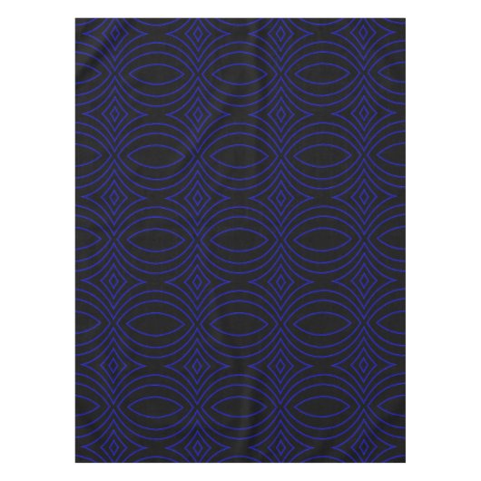 Diamond Eyes Modern Pop Art Abstract Tafelkleed (Voorkant)