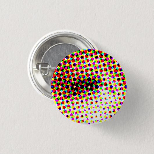 Diamond Eyes Ronde Button 3,2 Cm (Voorkant /achterkant)