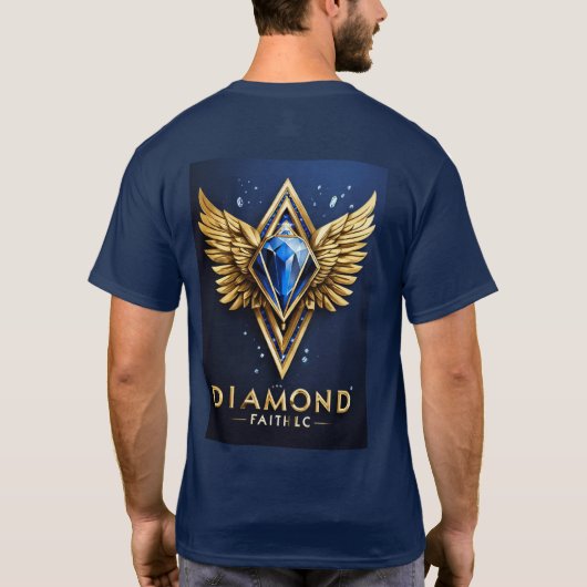 Diamond Faith LLC Embleem T-shirt (Achterkant)