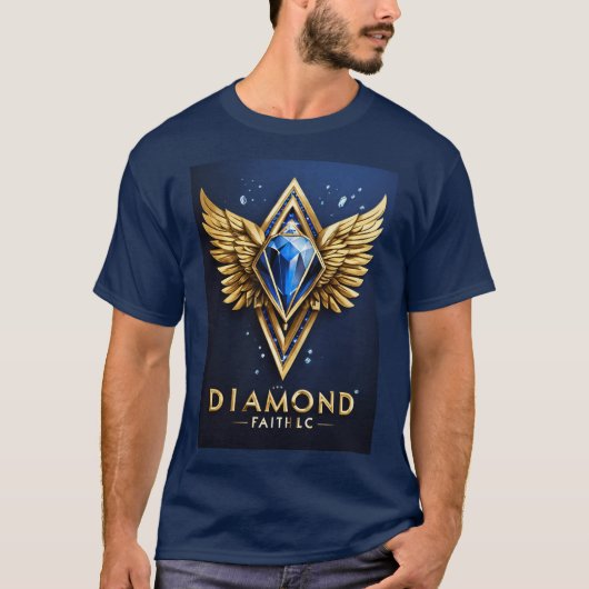 Diamond Faith LLC Embleem T-shirt (Voorkant)