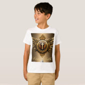 Diamond Faith LLC Kinder basic T-shirt ontwerp (Voorkant volledig)
