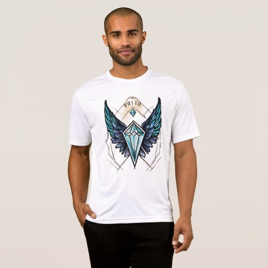 Diamond Faith LLC Logo T-shirt (Voorkant volledig)
