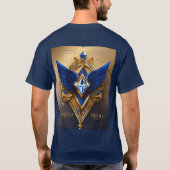 Diamond Faith LLC Logo T-Shirt Design (Achterkant)