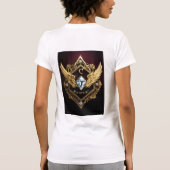 "Diamond Faith LLC Logo T-Shirt - Elegantie, Genad (Achterkant)