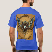 "Diamond Fath Design T-shirt – Uniek, vet grafisch (Achterkant)