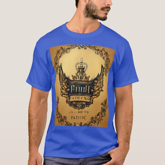 "Diamond Fath Design T-shirt – Uniek, vet grafisch (Voorkant)