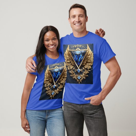 "Diamond Fath Design T-shirt – Uniek, vet grafisch (Unisex)