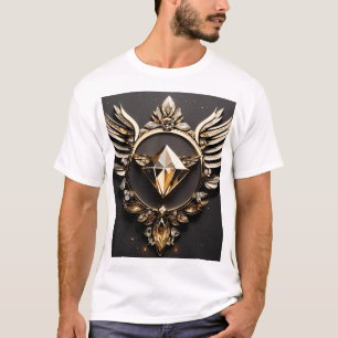 "Diamond Fath Design T-shirt – Uniek, vet grafisch