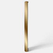 Diamond Faux Bling Goud Metaal Gepersonaliseerde G Samsung Galaxy Hoesje (Linkerkant)