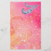 DIAMOND FEATHERS IN MAGISCHE GOUDEN BRIEFPAPIER (Voorkant)