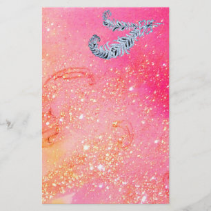 DIAMOND FEATHERS IN MAGISCHE GOUDEN BRIEFPAPIER