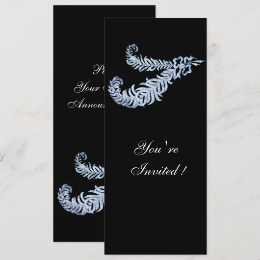 DIAMOND FEATHERS KAART (Voorkant / Achterkant)