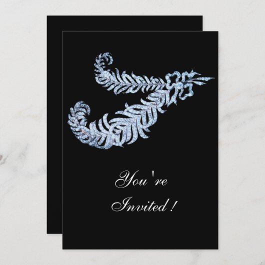 DIAMOND FEATHERS KAART (Voorkant / Achterkant)