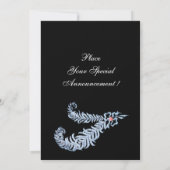 DIAMOND FEATHERS, roze Kaart (Achterkant)