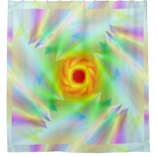 Diamond Fire 5 Douchegordijn (Voorkant)