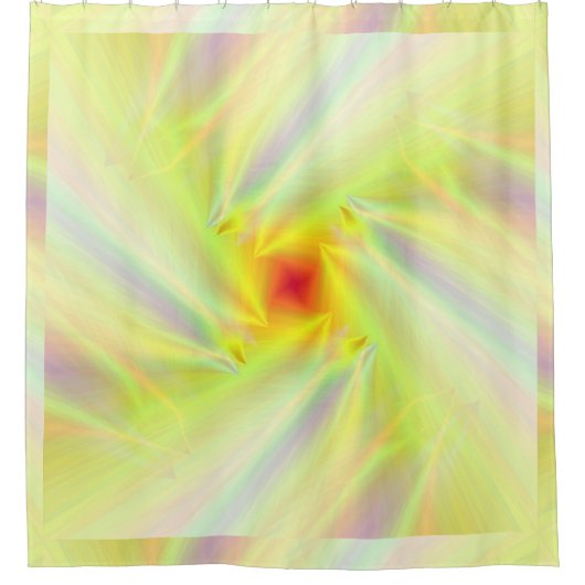 Diamond Fire vogel 2 Douchegordijn (Voorkant)