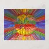 Diamond Flower Digital Graphic ART Gifts FUN liefd Briefkaart (Voorkant)