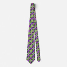 Diamond Flower Geometric Moss & Violet Two-side