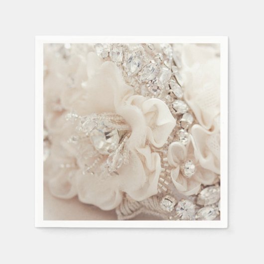Diamond Flower servetten Oh Zo (Voorkant)