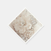 Diamond Flower servetten Oh Zo (Hoek)