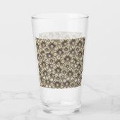 Diamond Flowers Glass Glas (Achterkant)