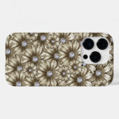 Diamond Flowers Hoesje-Mate iPhone Case (Achterkant (horizontaal))