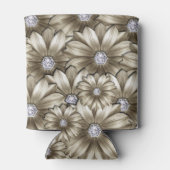 Diamond Flowers Koelbox Blikjeskoeler (Achterkant)