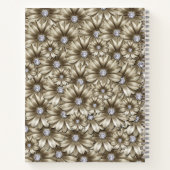 Diamond Flowers Notitieboek Gemstone (Achterkant)