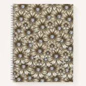 Diamond Flowers Notitieboek Gemstone (Voorkant)