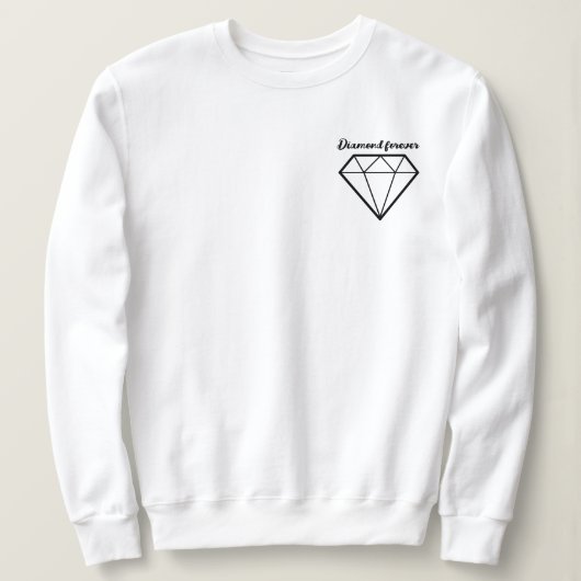 Diamond Forever Hoodie Trui (Design voorkant)
