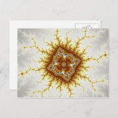 Diamond - Fractal Briefkaart (Voorkant / Achterkant)