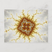 Diamond - Fractal Briefkaart (Voorkant)