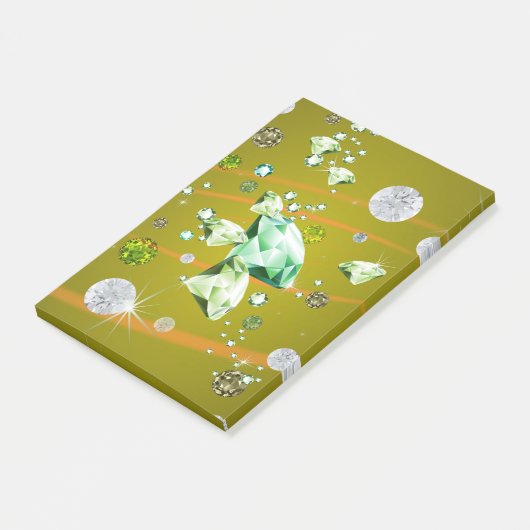 Diamond Galaxy 10 Post-it® Notes (Schuin)