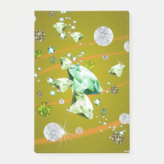 Diamond Galaxy 10 Post-it® Notes (Voorkant)