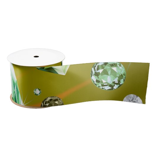 Diamond Galaxy 10 Satijnen Lint (Spoel)