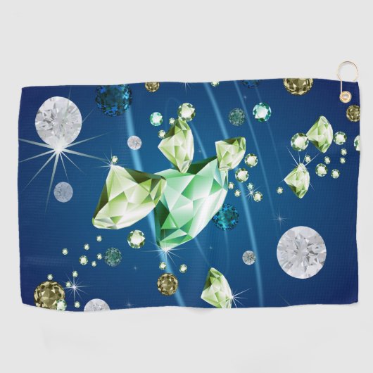 Diamond Galaxy 11 Golfhanddoek (Horizontaal)