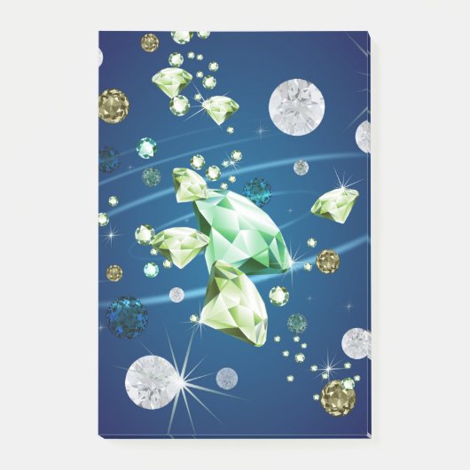 Diamond Galaxy 11 Post-it® Notes (Voorkant)