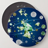 Diamond Galaxy 11 Ronde Button 6,0 Cm (Voorkant /achterkant)