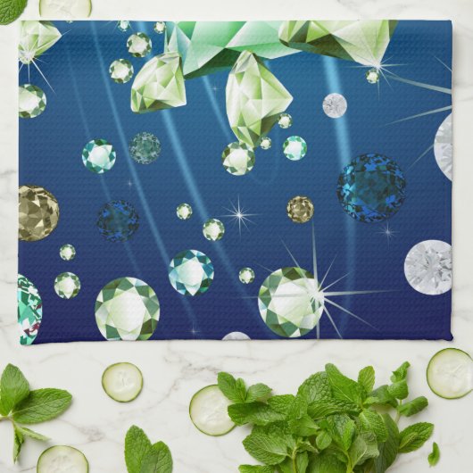 Diamond Galaxy 11 Theedoek (Gevouwen)