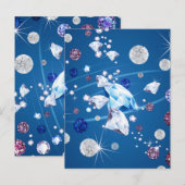 Diamond Galaxy 12 Briefkaart (Voorkant / Achterkant)