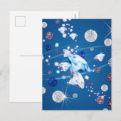 Diamond Galaxy 12 Feestdagenkaart (Voorkant / Achterkant)