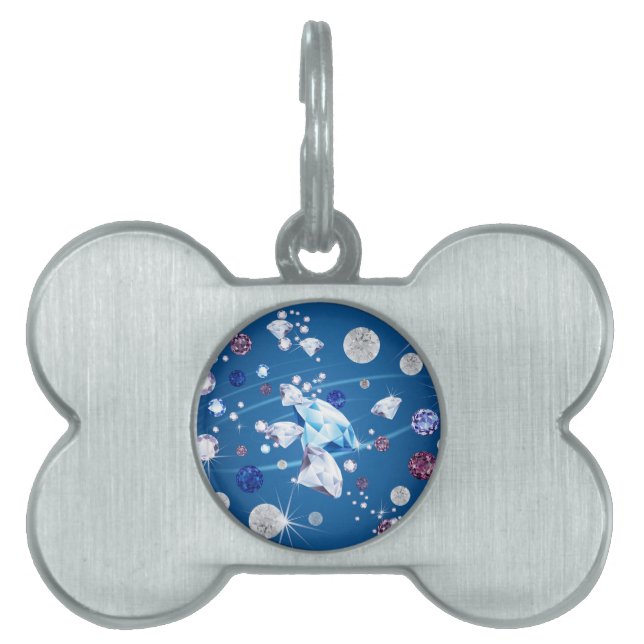 Diamond Galaxy 12 Huisdieren Naamplaatje (voorkant)
