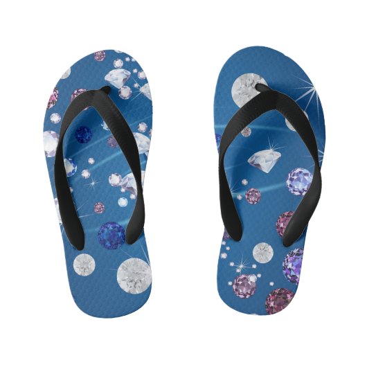 Diamond Galaxy 12 Kinder Teenslippers (Voetbed)