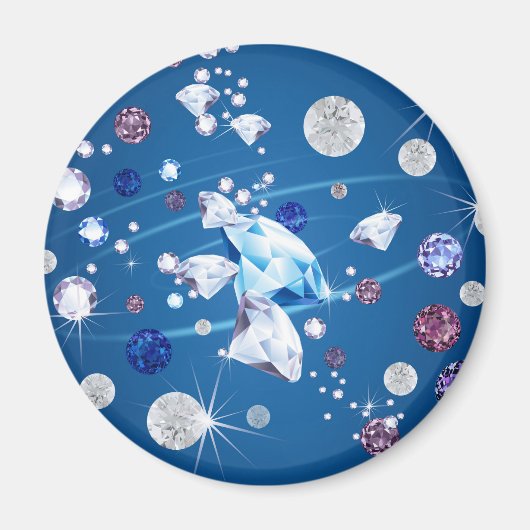 Diamond Galaxy 12 Magneet (Voorkant)