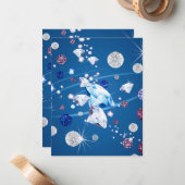 Diamond Galaxy 12 Notitiekaartje (Voorkant / Achterkant in situ)