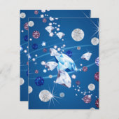 Diamond Galaxy 12 Notitiekaartje (Voorkant / Achterkant)