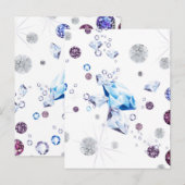 Diamond Galaxy 1 Briefkaart (Voorkant / Achterkant)