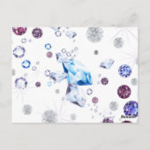 Diamond Galaxy 1 Briefkaart (Achterkant)