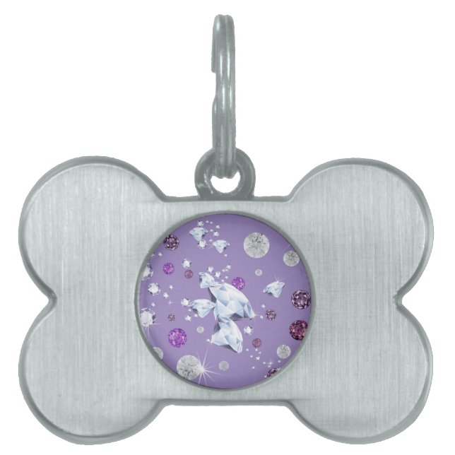 Diamond Galaxy 2 Huisdieren Naamplaatje (voorkant)