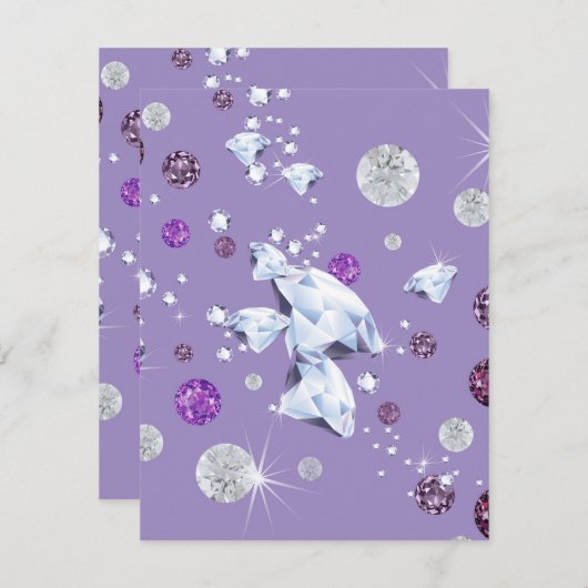 Diamond Galaxy 2 Notitiekaartje (Voorkant / Achterkant)